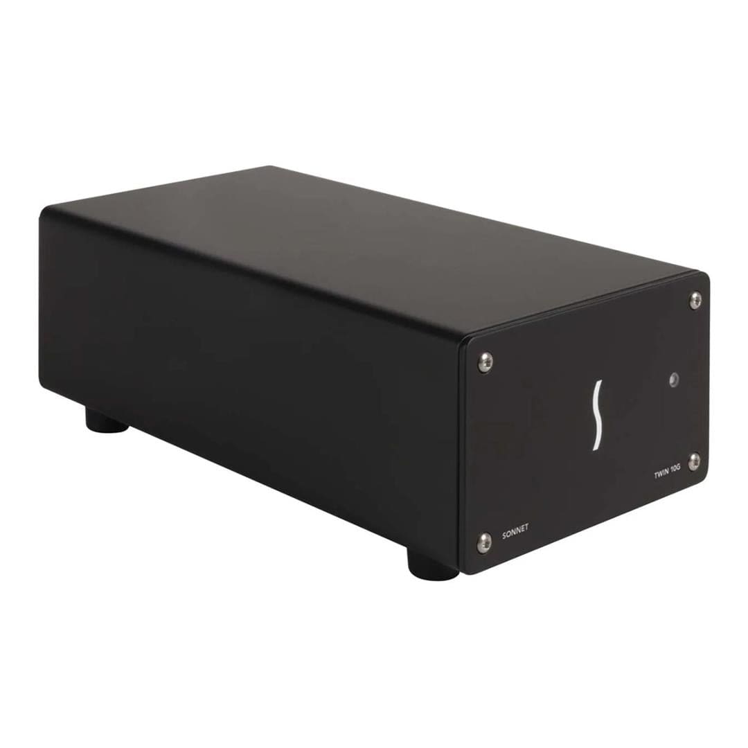 Sonnet Twin10G 2-port 10GbE Thunderbolt 3 Ethernet Adapter TWIN10GC-TB3