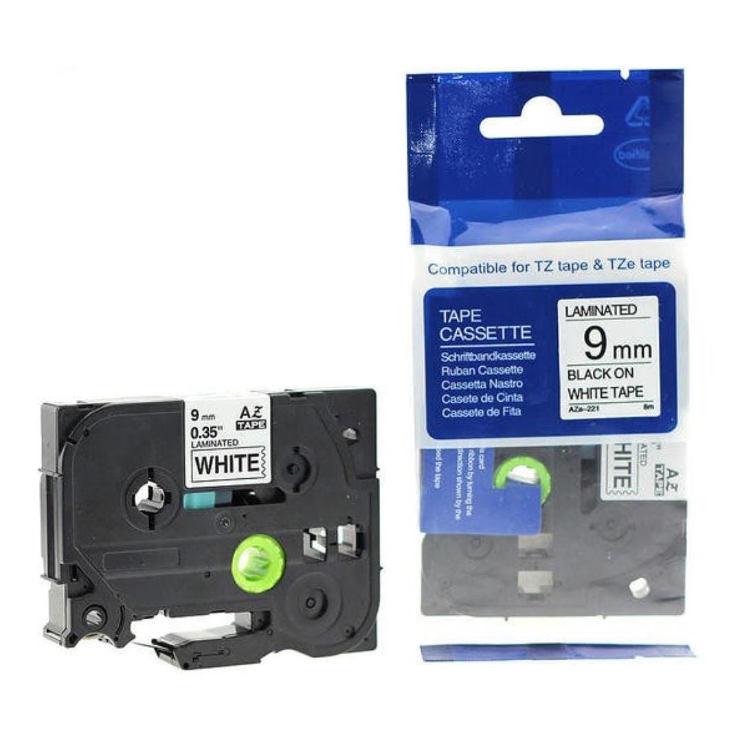 Brother TZe-221 Label-making Tape Black On White TZE-221