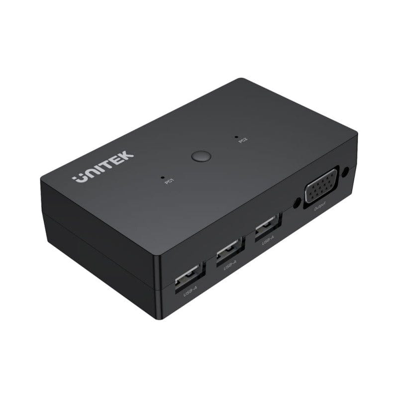 Unitek VGA KVM 2-in-1 Out Switch U-8709ABK