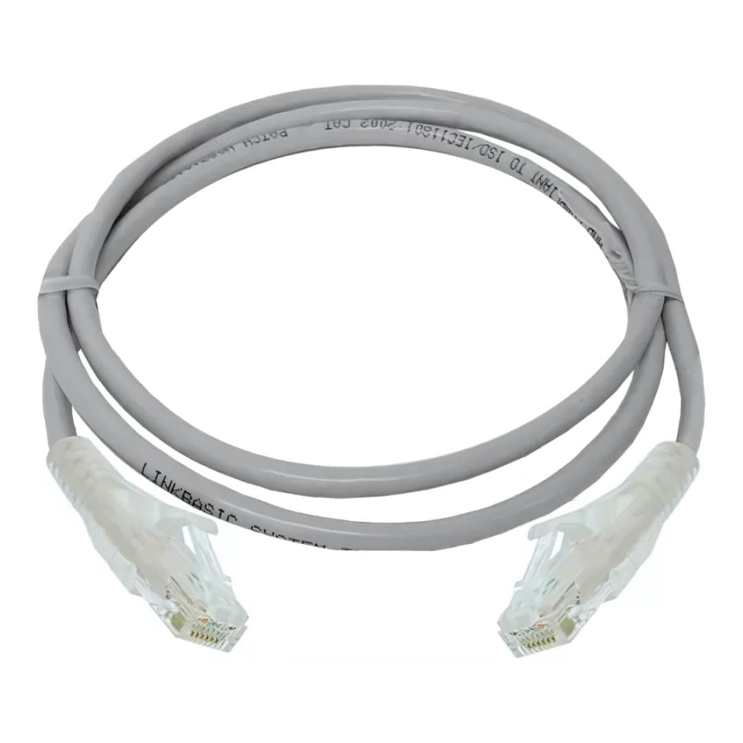 Zone 3m CAT-6 Patchcord Leads Cable - Grey U-URT46M4P/03M
