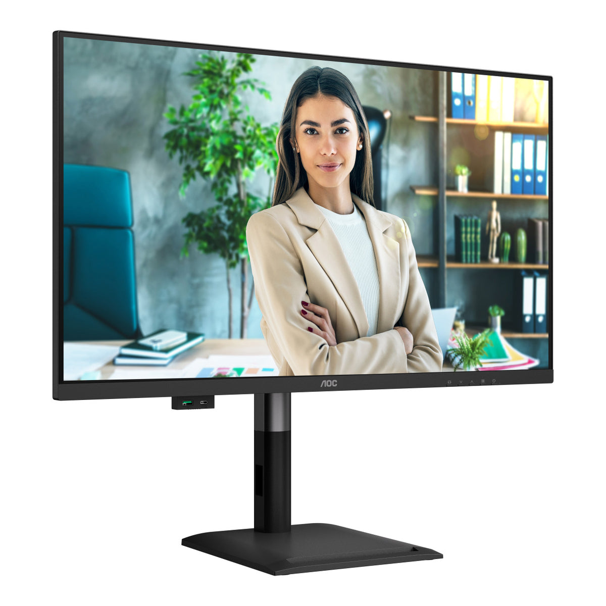 AOC U32P4C 31.5-inch 3840 x 2160p 4K UHD 16:9 60Hz 4ms LED IPS Monitor