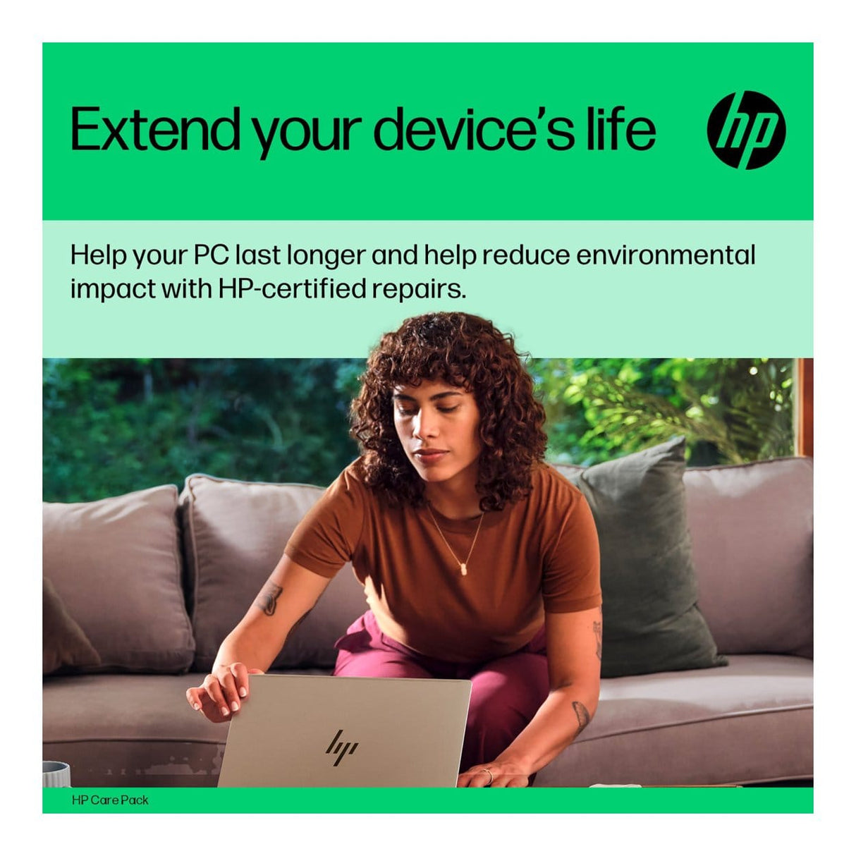 HP 3-year Care Pack with Pickup and Return Service U7C91E