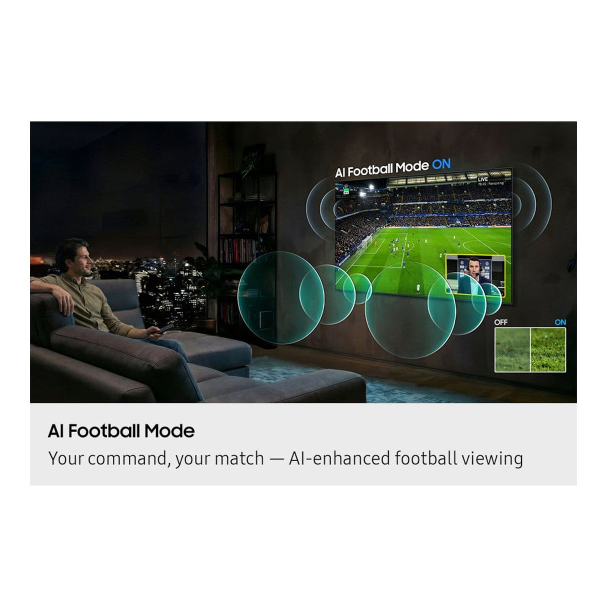 Samsung M80H 55-inch 4K UHD Mini LED Vision AI Smart TV UA55M80HAUXXA