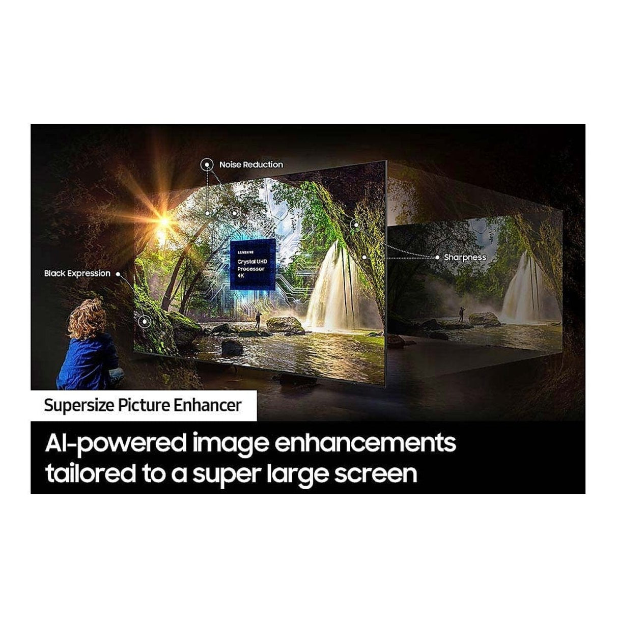 Samsung DU9000 98-inch 4K UHD TV Smart TV UA98DU9000KXXA