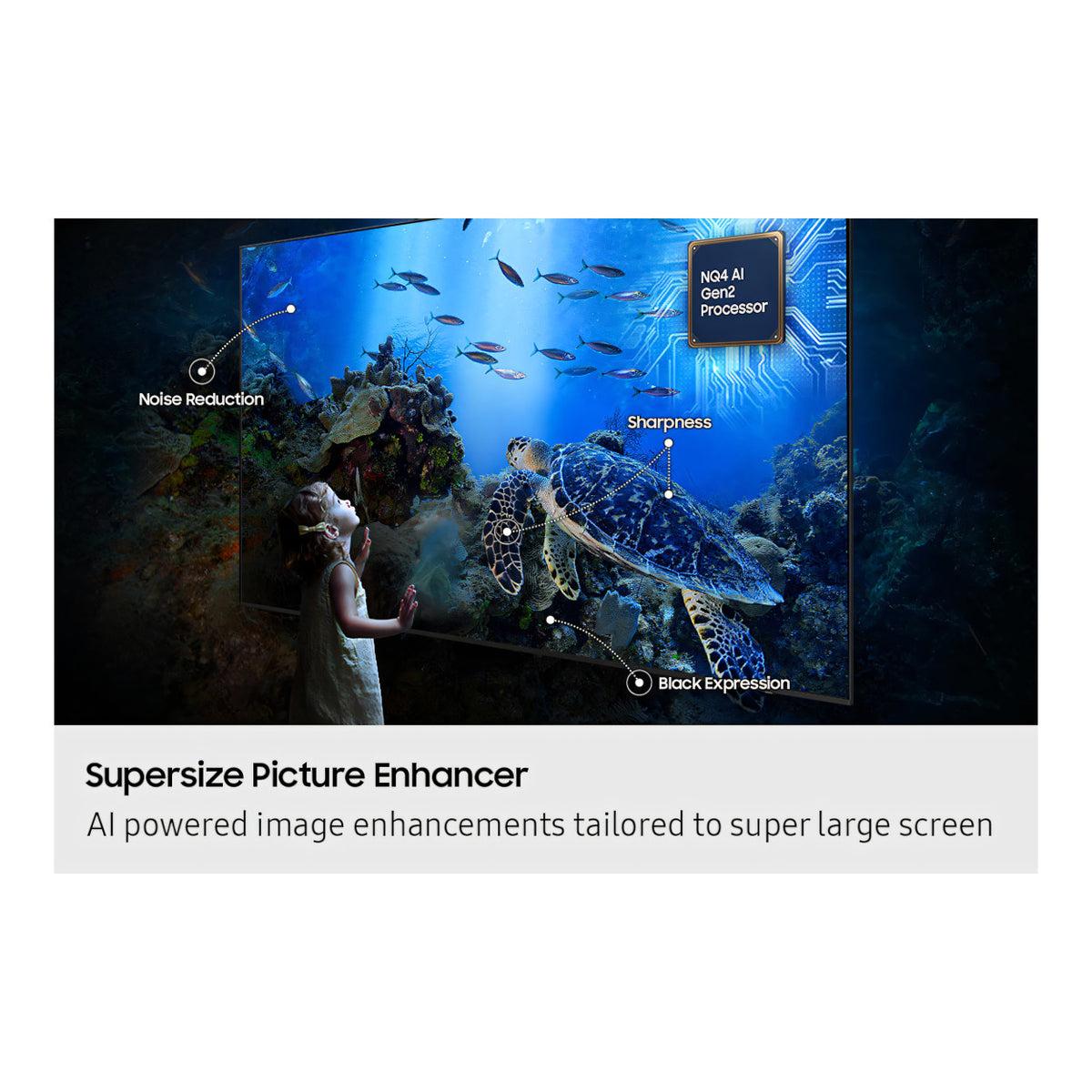Samsung U9000H 98-inch Crystal 4K UHD Vision AI Smart TV UA98U9000HUXXA
