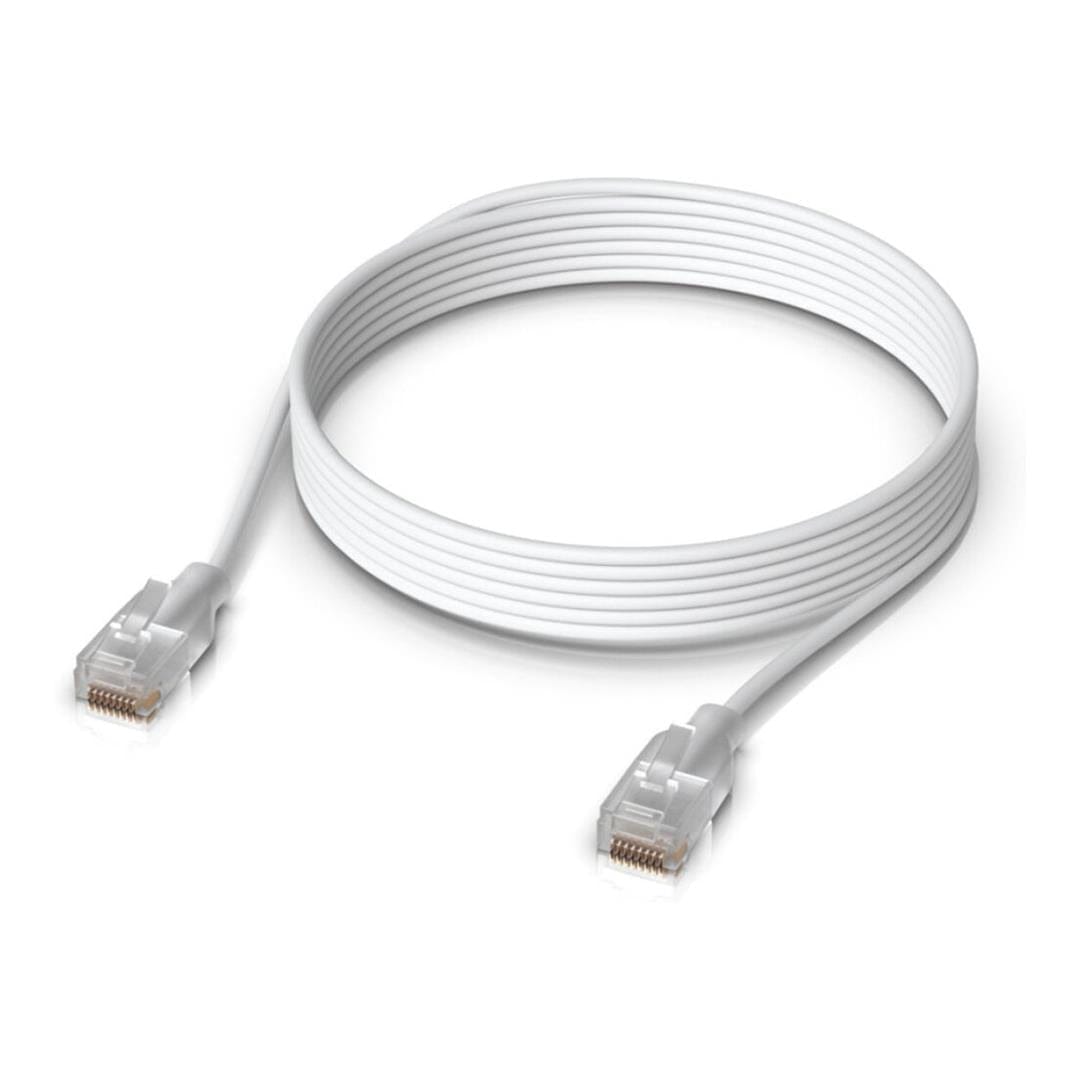 Ubiquiti UniFi 3m Etherlighting Patch Cable White UACC-CABLE-PATCH-EL-3M-W