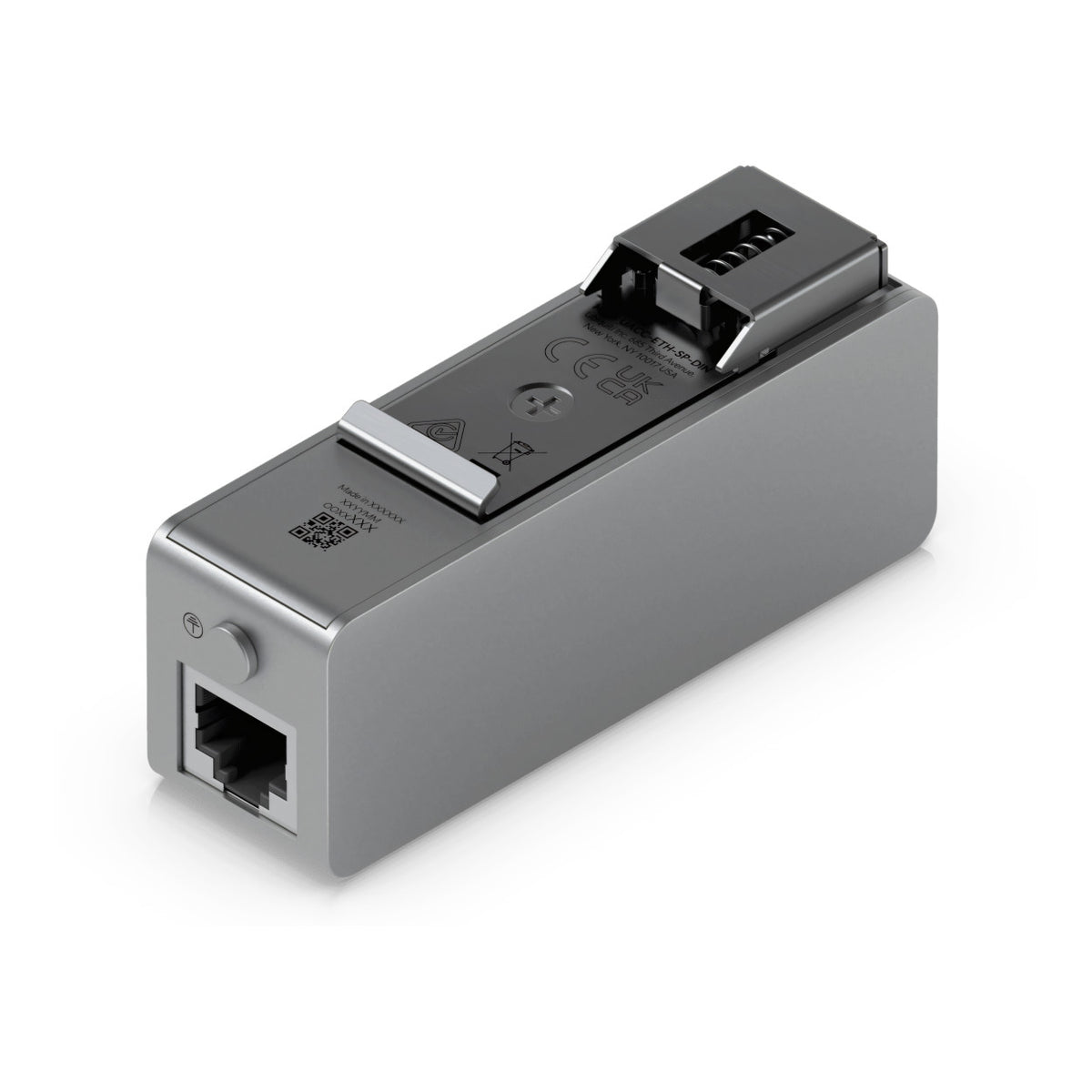 Ubiquiti UniFi 10Gbps PoE++ Single Port Din Rail Ethernet Surge Protector UACC-ETH-SP-DIN