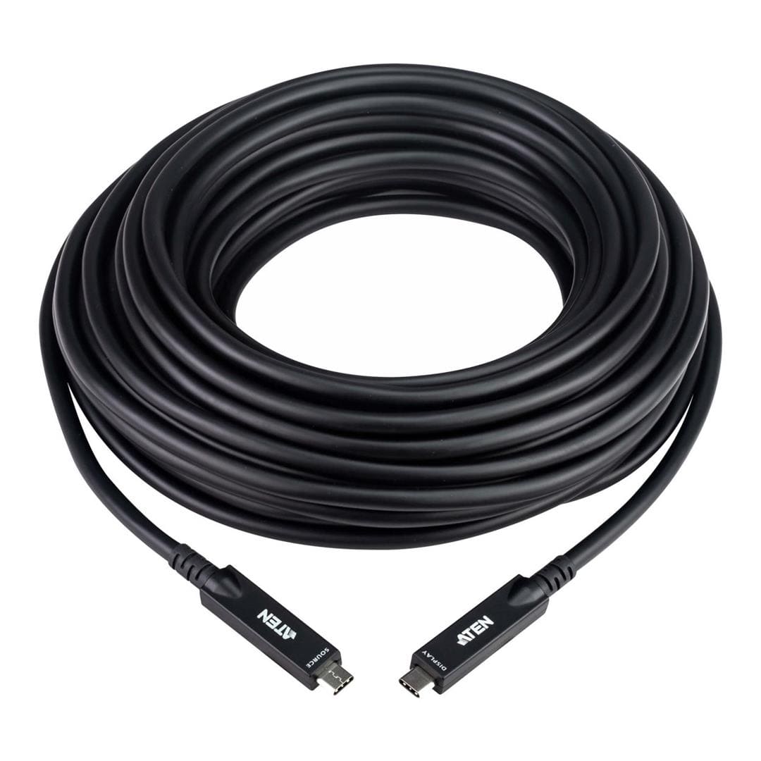 Aten UE3415F 15m Ultra HD USB-C Active Optical Cable