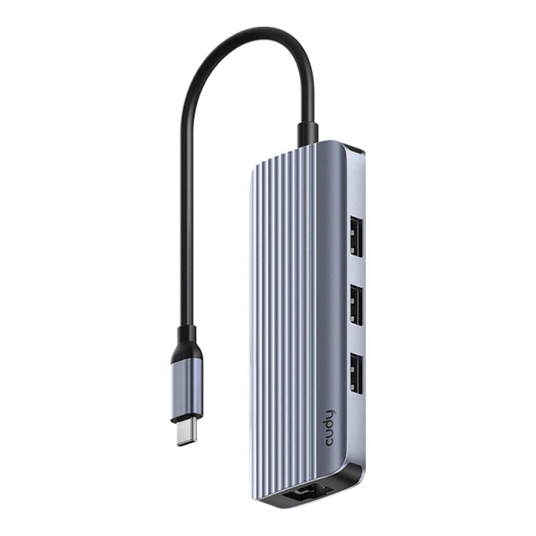 Cudy UH606 4K 6-in-1 Gigabit Ethernet Hub