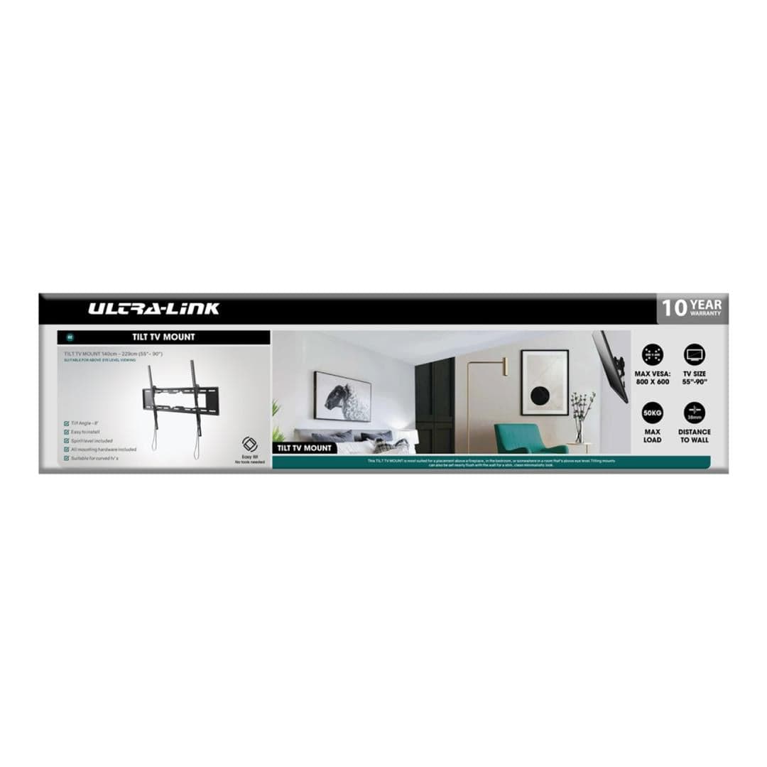Ultra-Link 55 to 90-inch Tilt TV Wall Mount UL-TMTP5090