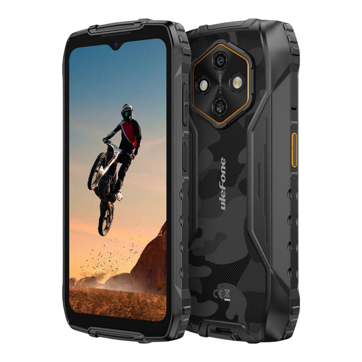 Ulefone RugKing 4 Pro 6.5-inch Rugged Smartphone - Unisoc T7250 256GB ROM 8GB RAM Android 15