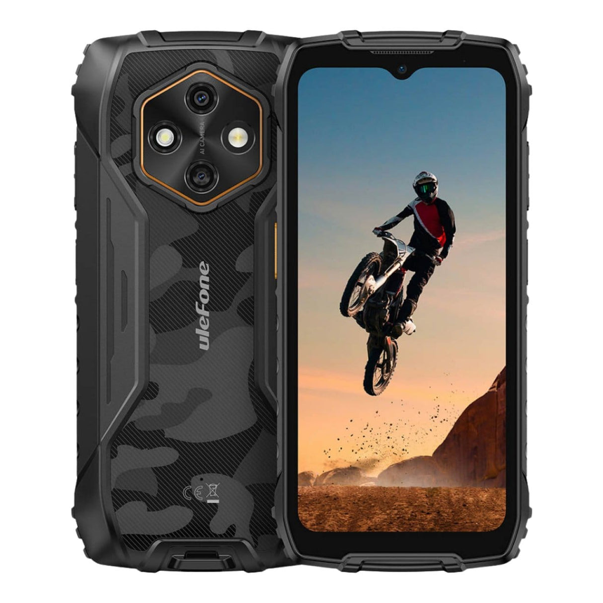 Ulefone RugKing 4 Pro 6.5-inch Rugged Smartphone - Unisoc T7250 256GB ROM 8GB RAM Android 15