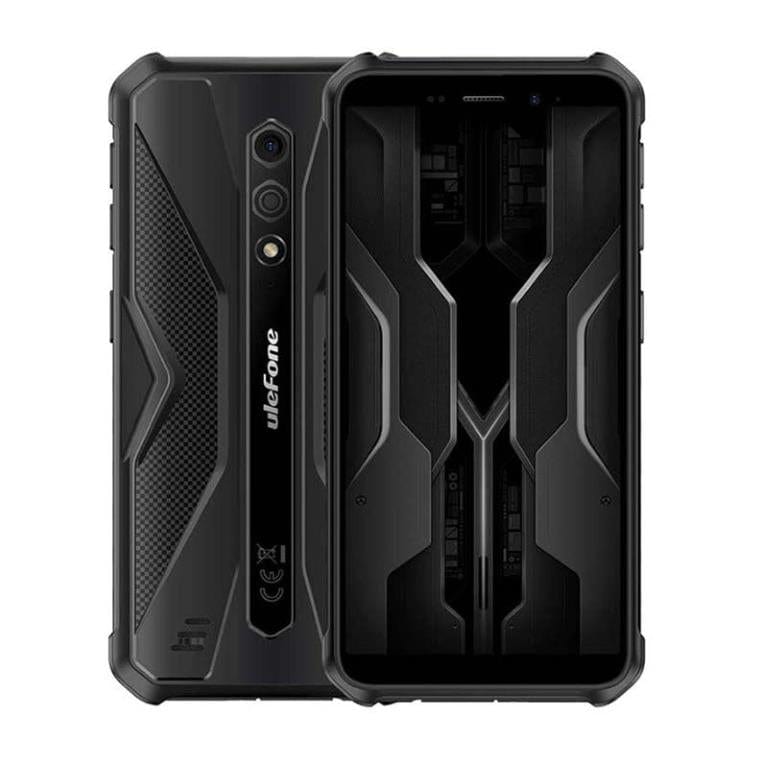 Ulefone Armor X12 Pro 5.45-inch Smartphone - MediaTek Helio G36 64GB ROM 4GB RAM Android 13 Black