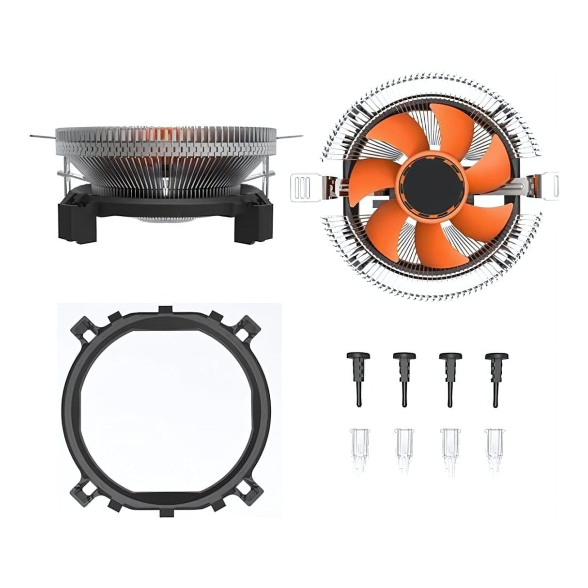 UniQue Thermal Cooling Processor Heatsink and Fan UN65WCPUFAN