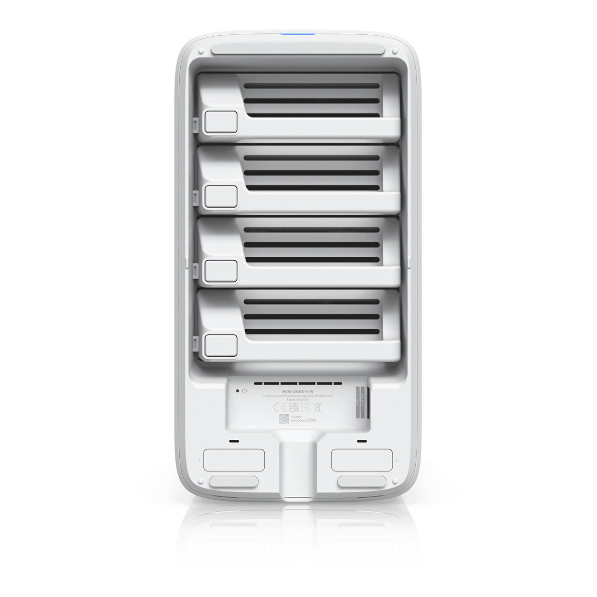 Ubiquiti UniFi UNAS 4 4-Bay NAS Enclosure White UNAS-4-W