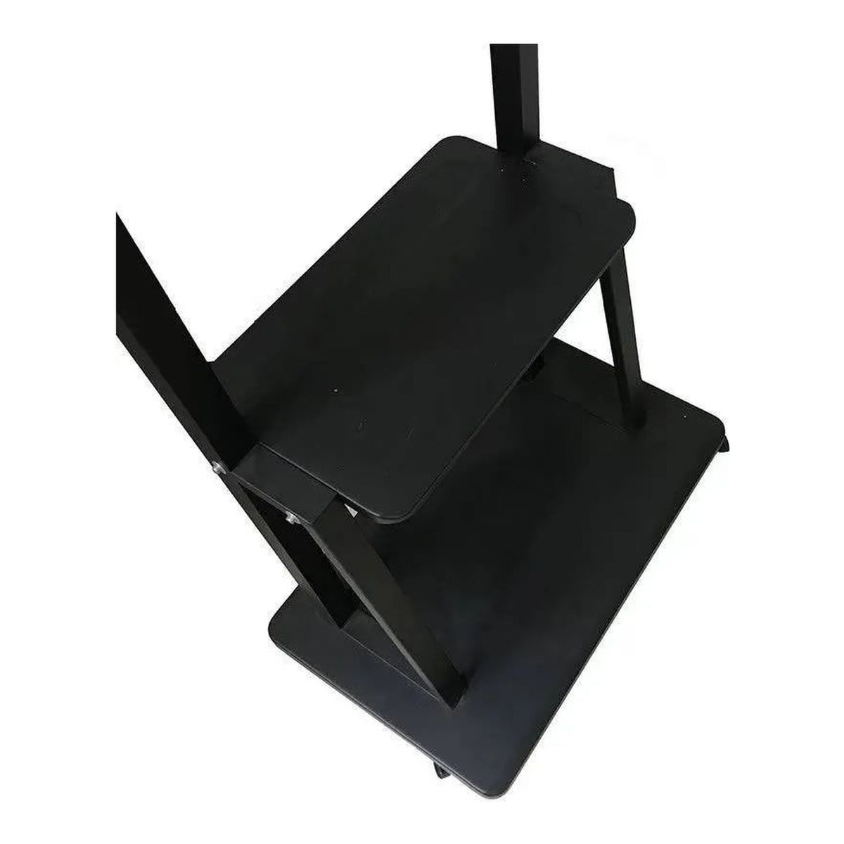 UniQue Heavy Duty 60–100 Inch Mobile Display Stand Cart Black UNIQ-1800S