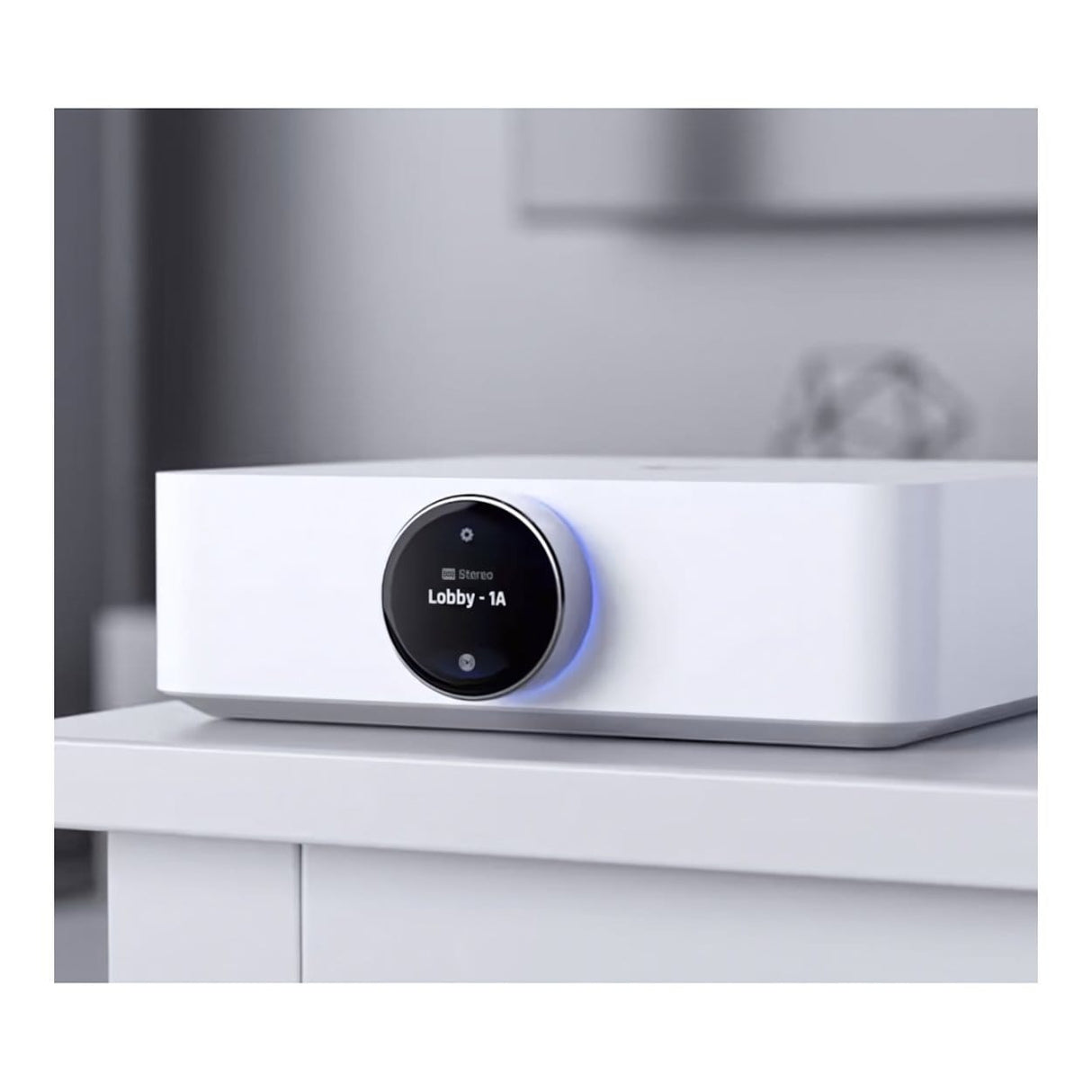 Ubiquiti UniFi PowerAmp 2.1-Channel Integrated Amplifier with Wi-Fi - White UPL-AMP-W