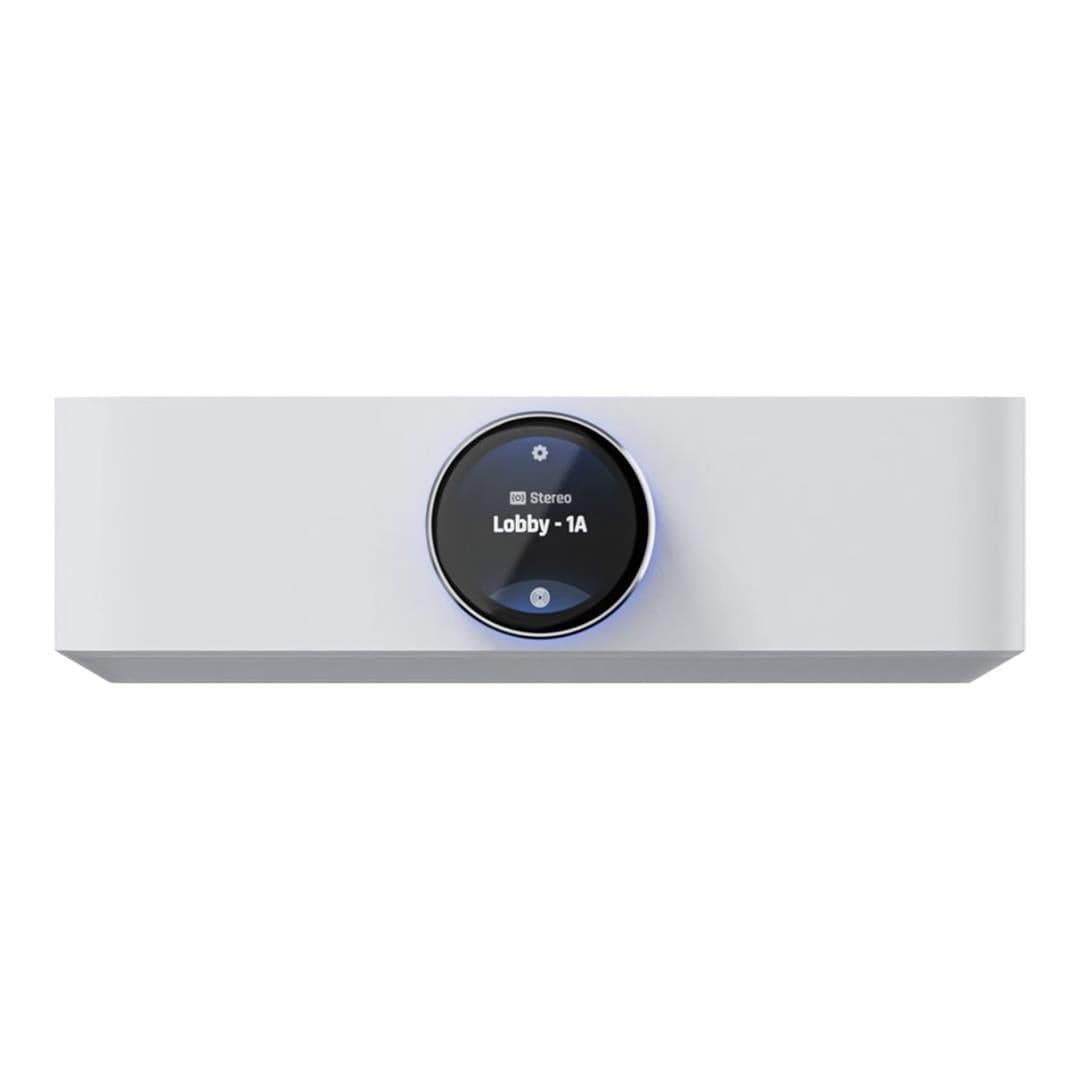 Ubiquiti UniFi PowerAmp 2.1-Channel Integrated Amplifier with Wi-Fi - White UPL-AMP-W