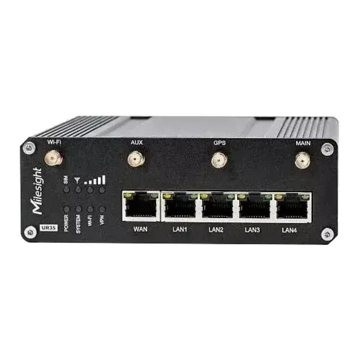 Milesight UR75 5G Industrial Cellular Router with GPS & PoE UR75-504AE-P-W2