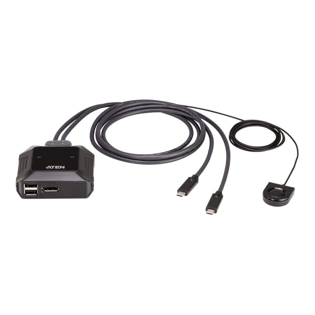 Aten US3312 2-port 4K KVM Switch with Remote Port Selector