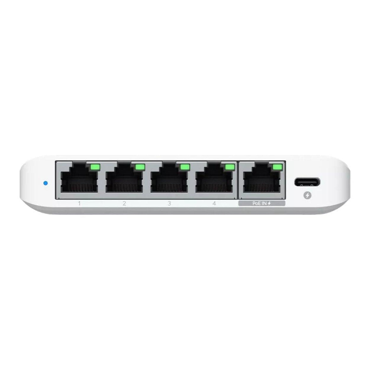 Ubiquiti UniFi Flex Mini 5-port 2.5Gbps PoE Network Switch White USW-FLEX-2.5G-5