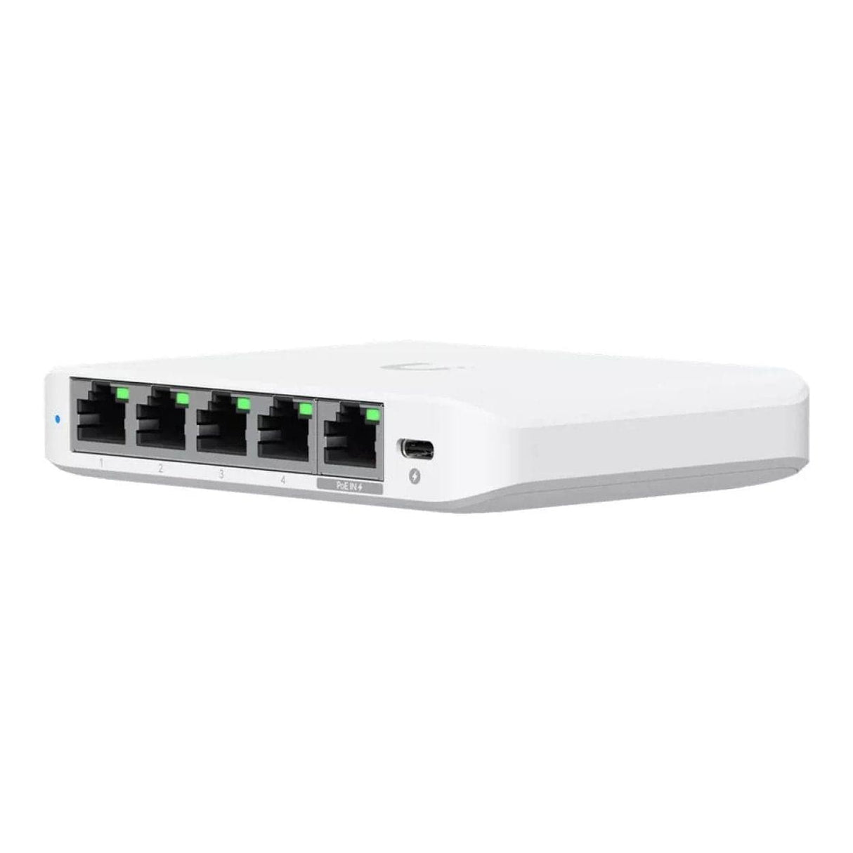 Ubiquiti UniFi Flex Mini 5-port 2.5Gbps PoE Network Switch White USW-FLEX-2.5G-5