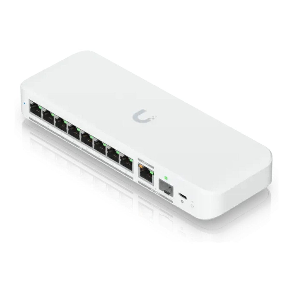 Ubiquiti UniFi Flex 2.5G PoE 8-port PoE with 10G Combo Uplink Managed Switch USW-FLEX-2.5G-8