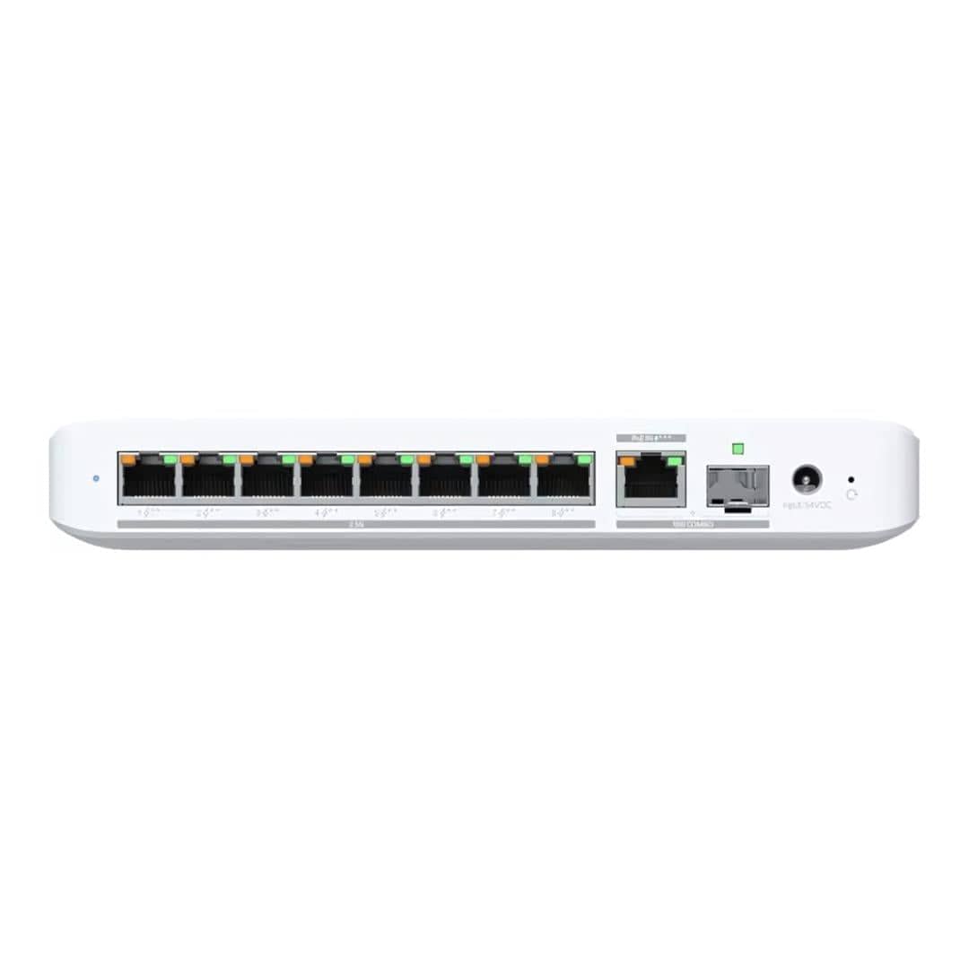 Ubiquiti UniFi Flex 2.5G PoE 8-port PoE with 10G Combo Uplink Managed Switch USW-FLEX-2.5G-8-POE
