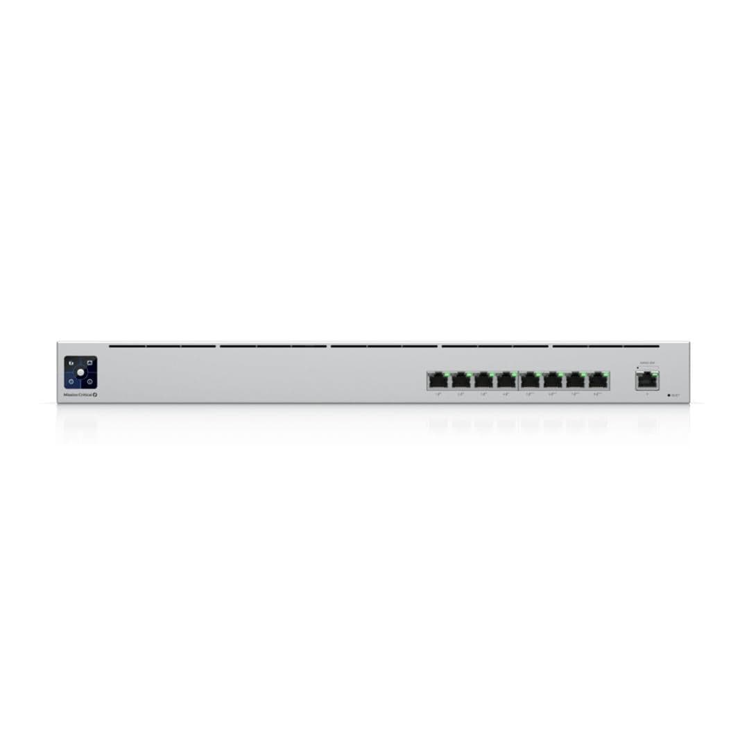 Ubiquiti 9-port GbE Mission Critical Managed Switch with 4x PoE+ and 4x PoE++ ports USW-MISSION-CRITICAL
