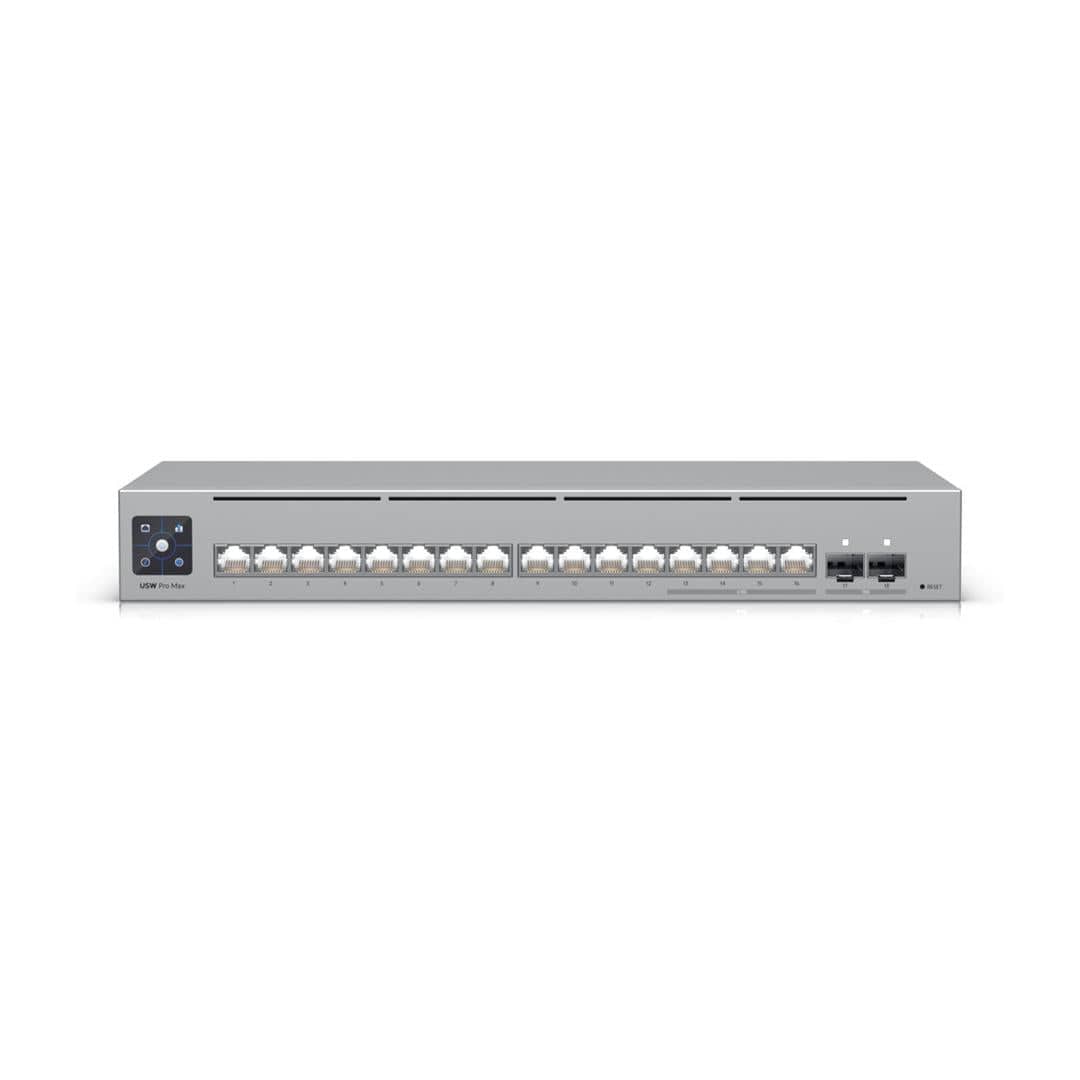 Ubiquiti UniFi Pro Max 16-port GbE Managed Switch with 2x SFP+ Ports USW-PRO-MAX-16