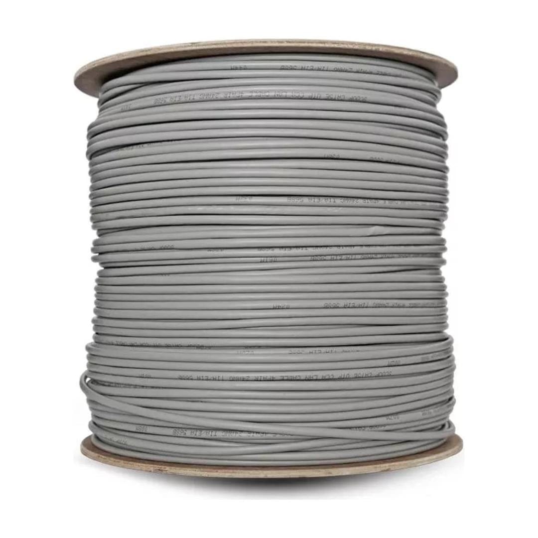 Scoop CAT5e CCA UTP Drum Cable 500m Grey UTP-500C