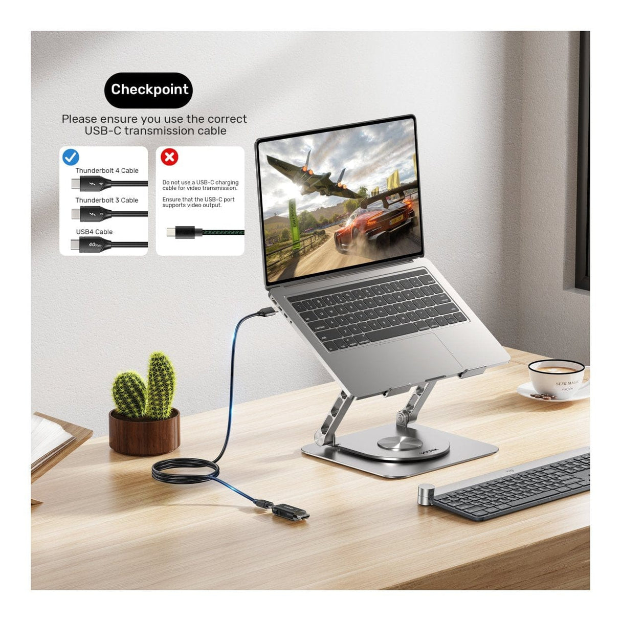Unitek 4K Type-C to HDMI Adapter V1187ABK01