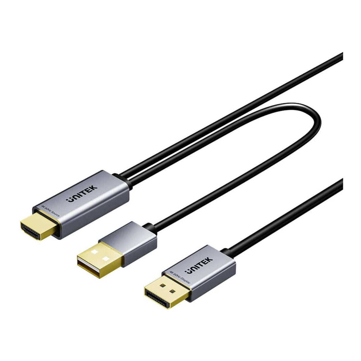 Unitek 4K HDMI to DisplayPort Cable 1.8m V1714AGY01