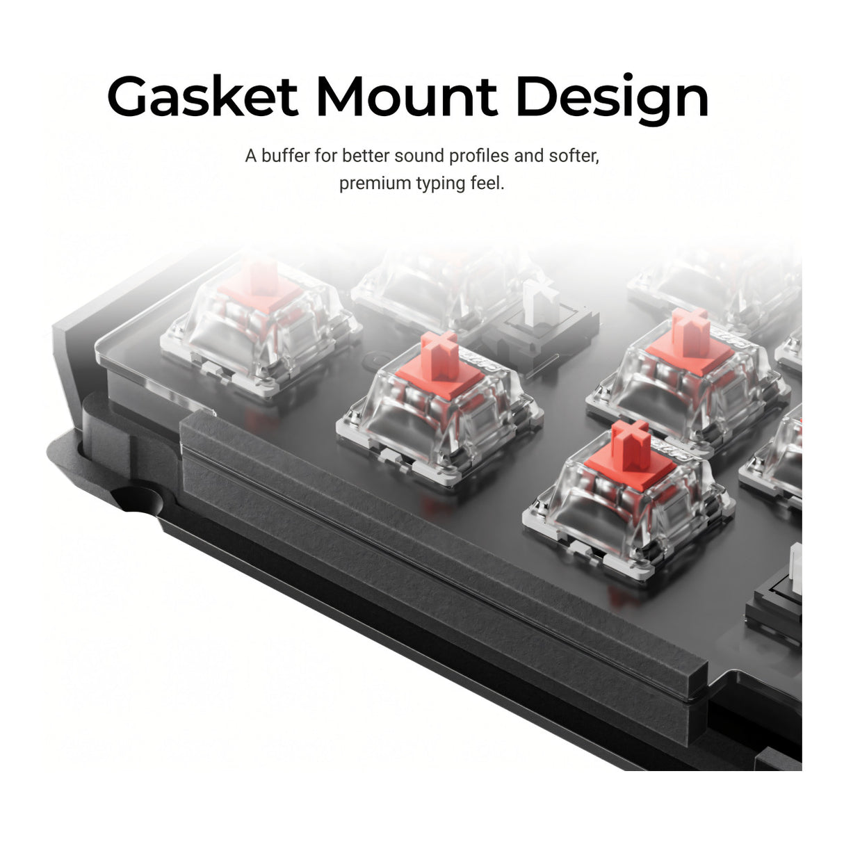 Keychron V3 Max QMK/VIA 80 Wireless Custom Brown Switch Mechanical Keyboard - Carbon Black V3M-D3