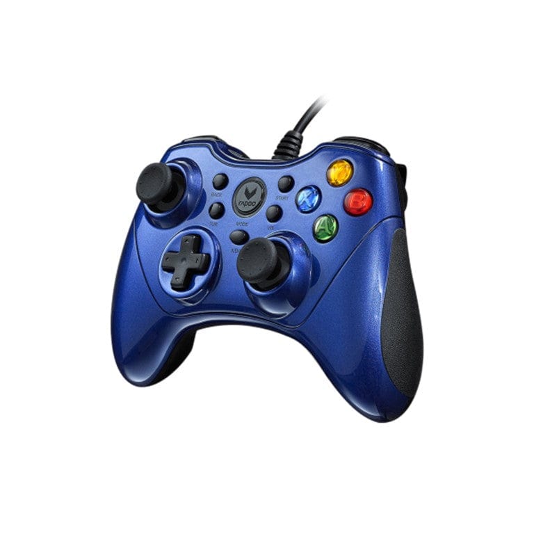 Rapoo V600-BLUE Vibration Shock Wired Gamepad Controller