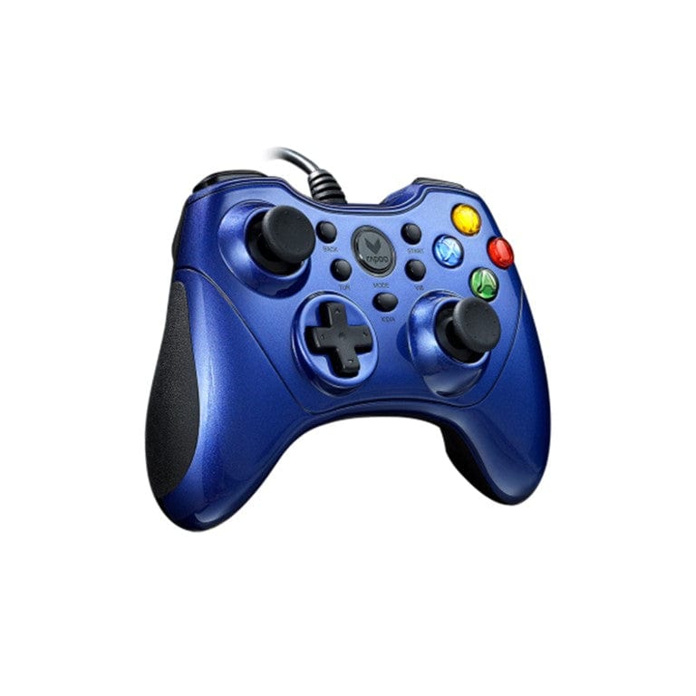 Rapoo V600-BLUE Vibration Shock Wired Gamepad Controller