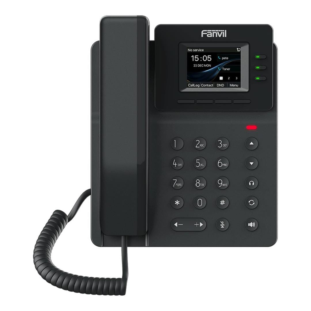Fanvil V60P Basic Level PoE Desktop IP Phone