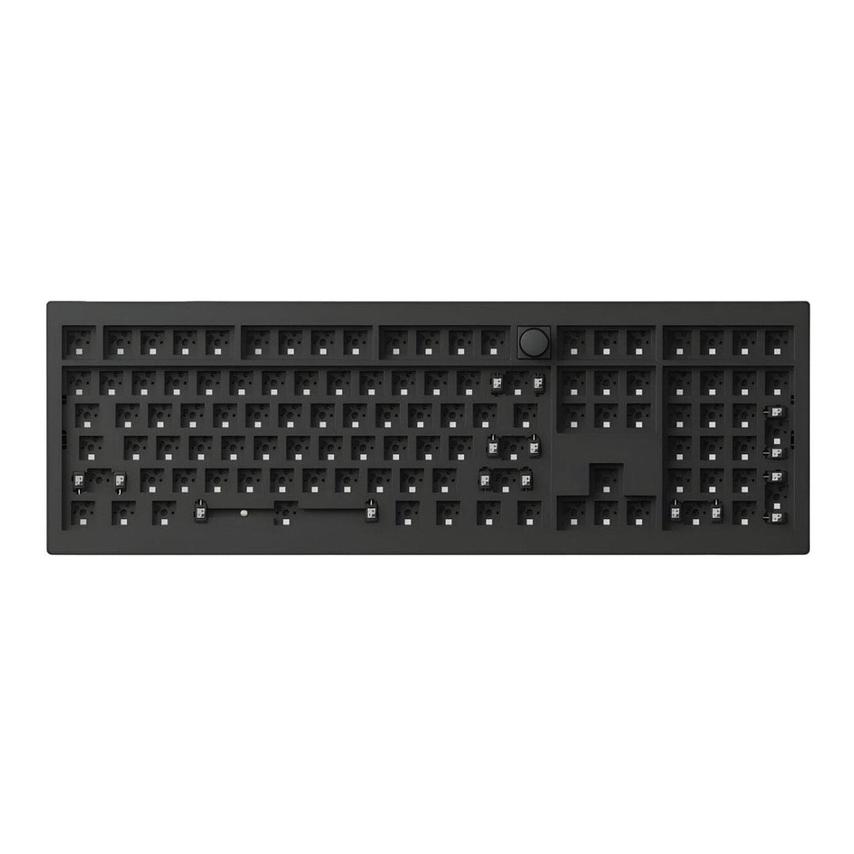 Keychron V6 Max QMK/VIA Wireless Custom Keyboard Black with Red Switches V6M-D1