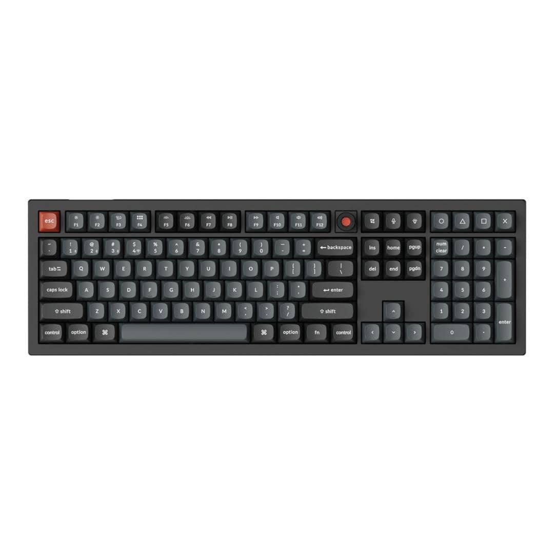 KeyChron V6 Ultra 100 8K Red Switch Gateron Jupiter RGB Wireless Mechanical Keyboard V6U-D1