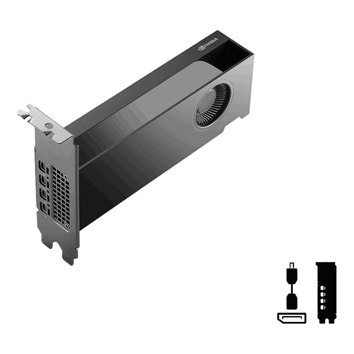 PNY RTX Pro 2000 PCIe 5.0 Workstation Graphics Card 16GB GDDR7 ECC VCNRTXPRO2000-PB