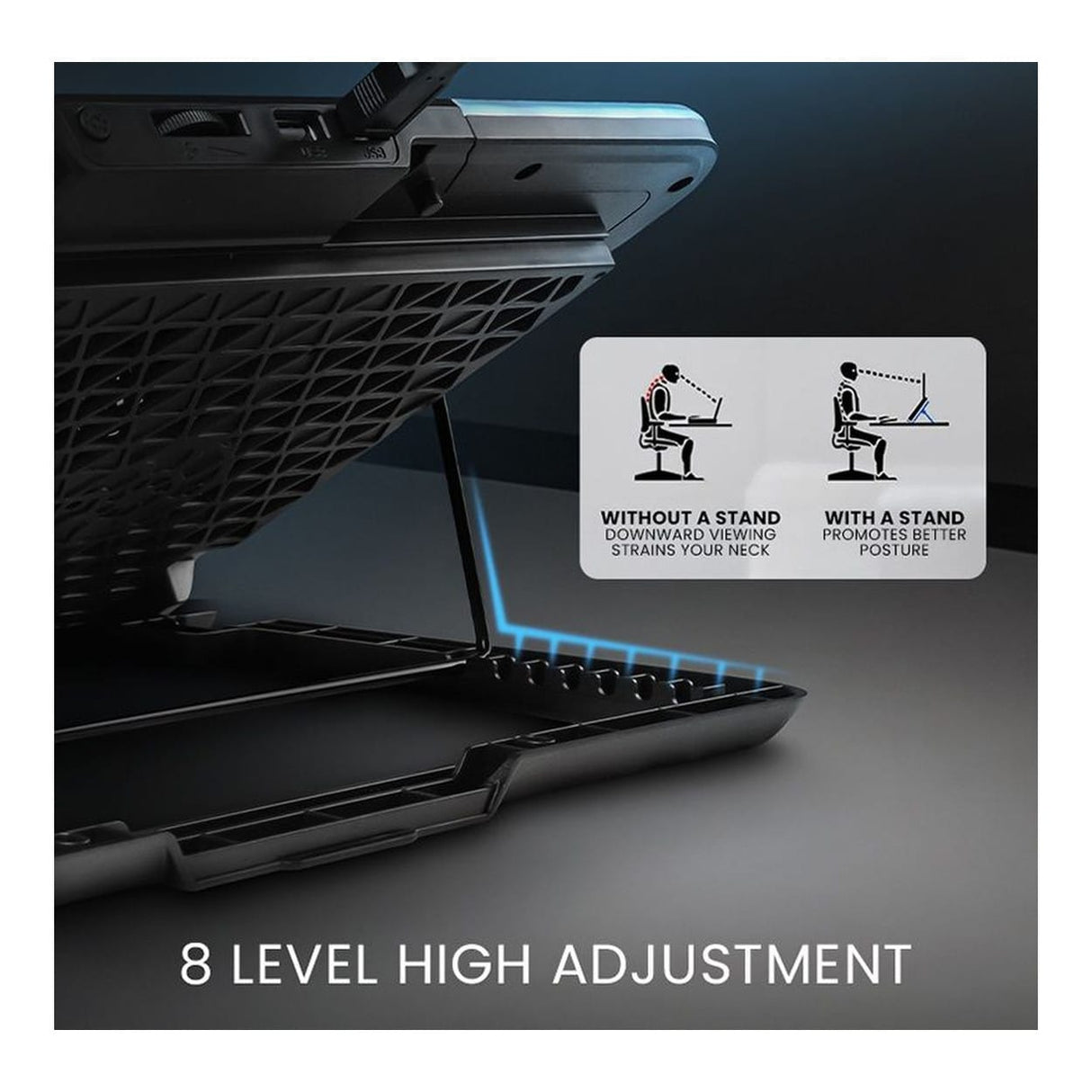 Alcatroz Vendaval G2 RGB Notebook Cooler VENDAVALG2RGB