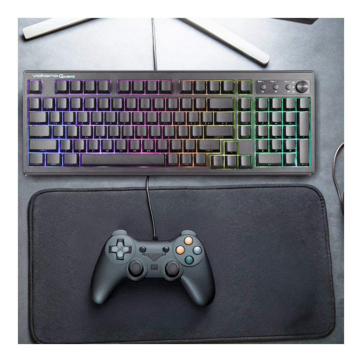 Volkano Shadow X1 RGB Wired Gaming Keyboard VG-207-BK