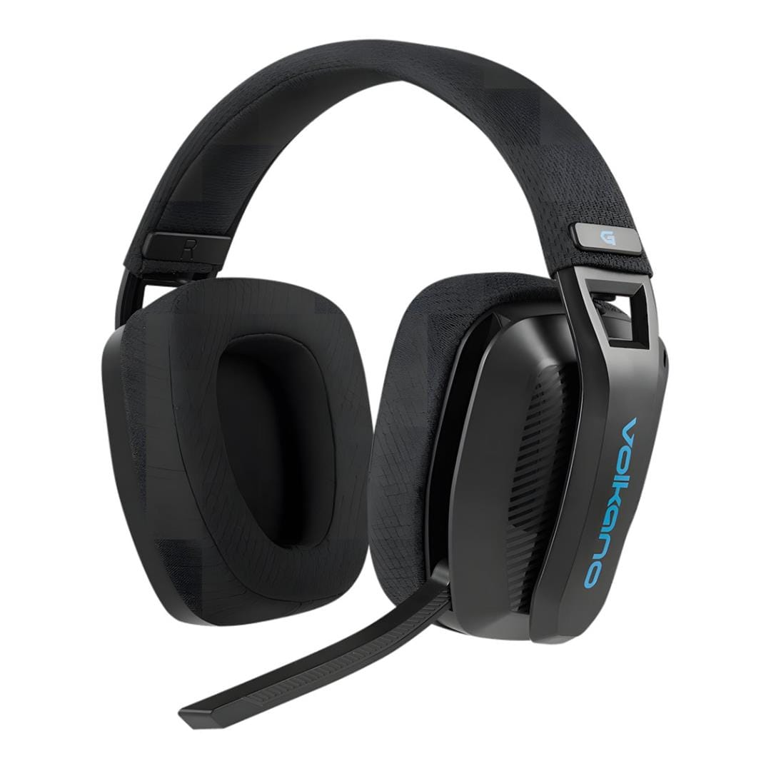 Volkano Eclipse X1 Tri-mode Ultra Lightweight Gaming Headphone - Black VG-244-BK