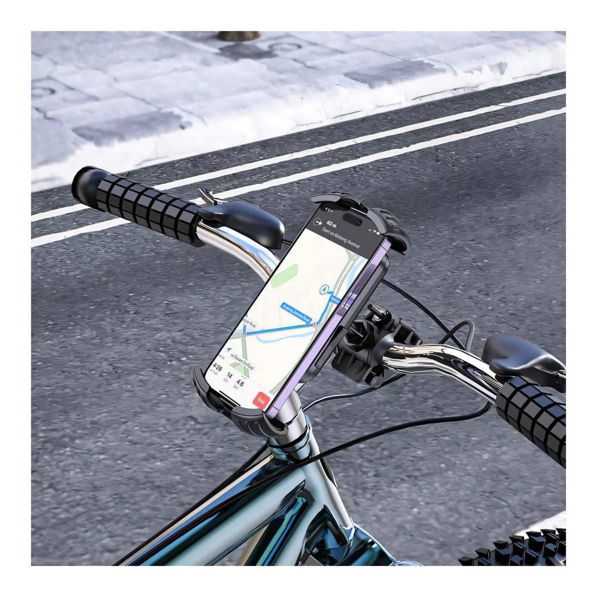 VIPLATINA VH07 4.7-7-inch Bike Phone Mount