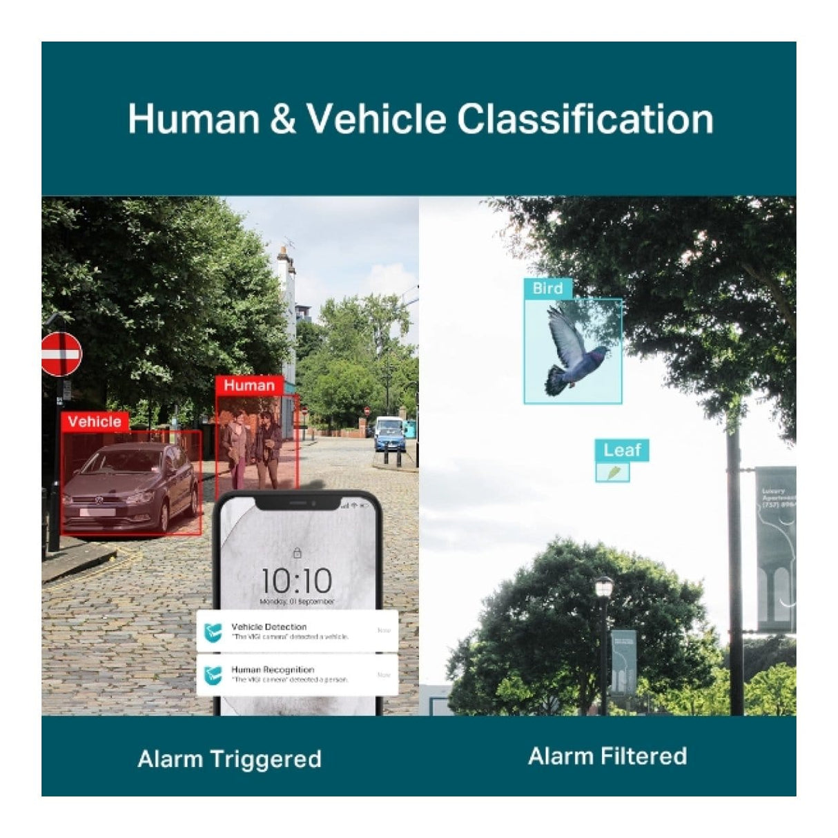 TP-Link Vigi C540-W(4mm) 4MP Outdoor Full-Colour Wi-Fi Pan Tilt Network Camera