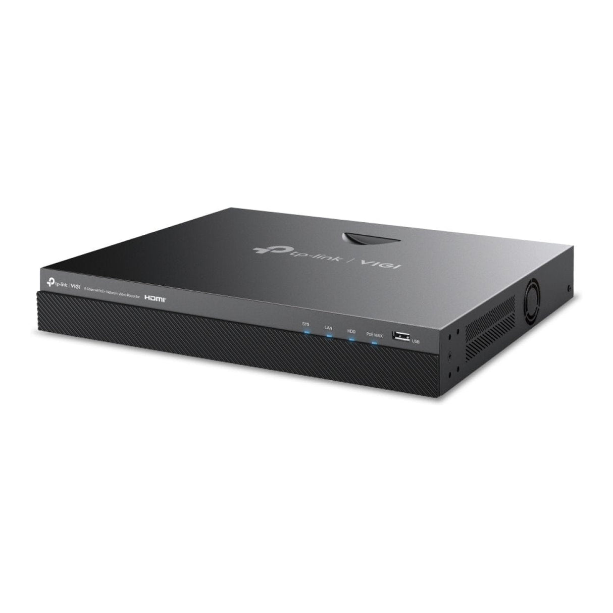 TP-Link VIGI NVR2008H 8-channel PoE+ Network Video Recorder