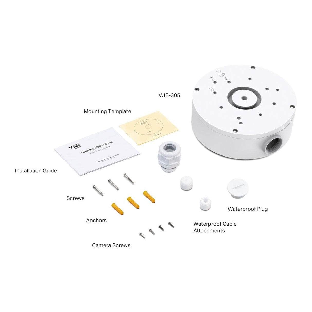 TP-Link VIGI VJB-305 Network Camera Junction Box