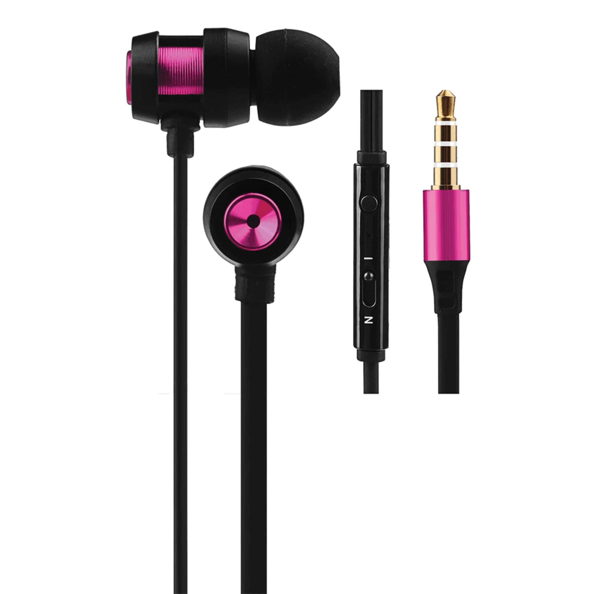 Volkano Alloy Series Earphones Purple VK-1007-PR(V1)