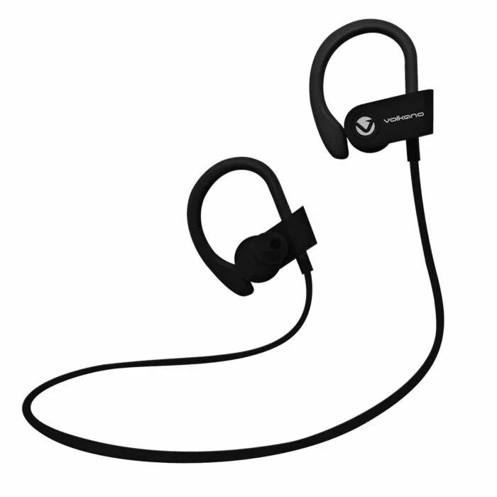 Volkano Race Series Bluetooth Sport Earhook Earphones Black VK-1008-BK