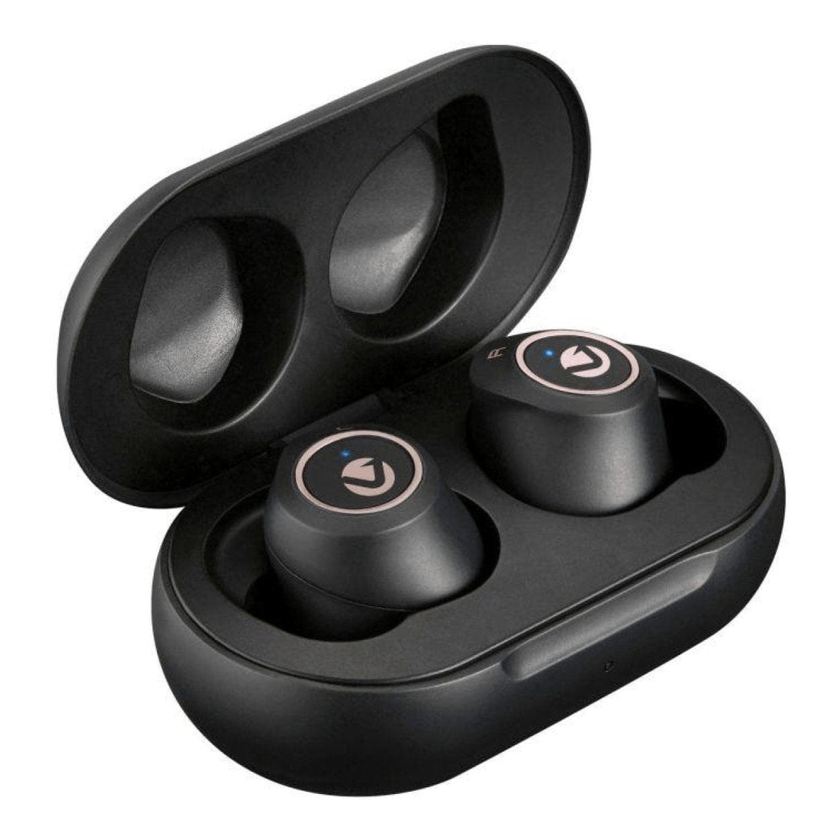 Volkano Taurus Series 2.0 TWS Earbuds with Charging Case Black VK-1120-BK(V2)